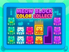 Mchezo Meow Block: Color Collect online