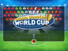 Mchezo Bubble Shooter World Cup online