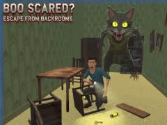 Mchezo Boo Scared? Escape from Backrooms online