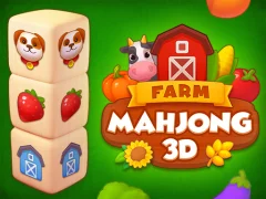 Mchezo Farm Mahjong 3D online