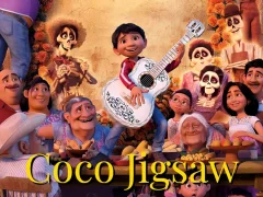 Mchezo Coco Jigsaw online