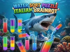 Mchezo Water Sort Puzzle Italian Brainrot online