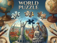 Mchezo World Puzzle online