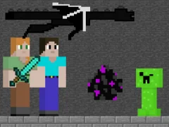 Mchezo Steve and Alex Dragon Egg online