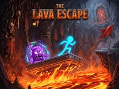 Mchezo The Lava Escape online