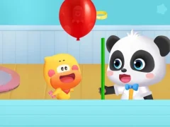 Mchezo Baby Panda Science World online