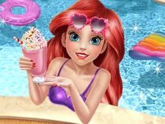 Mchezo Mermaid Princess Pool Time online