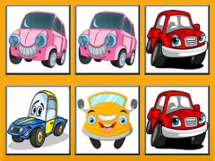 Mchezo Funny Cars Memory online