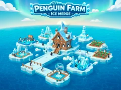 Mchezo Penguin Farm - Ice Merge online