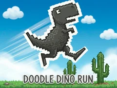 Mchezo Doodle Dino Run online