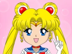 Mchezo Sailor Scouts Avatar Maker online
