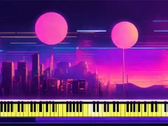 Mchezo Piano Game star 5 online