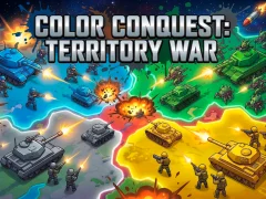 Mchezo Color Conquest: Territory War online