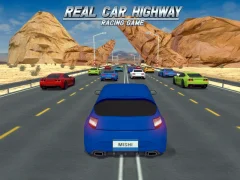 Mchezo Real Car Highway Racing Game online