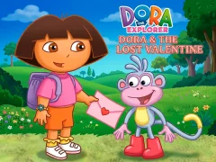 Mchezo Dora The explorer Dora & The Lost Valentine online