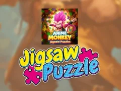 Mchezo Anime Monkey Jigsaw Puzzles online