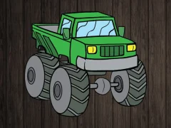 Mchezo Monster Truck Jigsaw online
