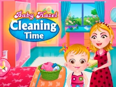 Mchezo Baby Hazel Cleaning Time online