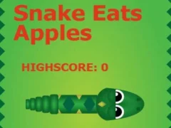 Mchezo Snake Eats Apples online