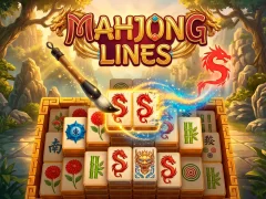 Mchezo Mahjong Lines online
