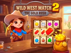 Mchezo Wild West Match 2: The Gold Rush online