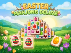 Mchezo Easter mahjong deluxe online