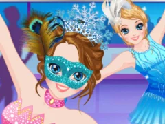 Mchezo Ice Skater Princess Dressup online