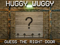 Mchezo Huggy Wuggy Guess the right door online