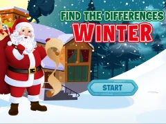 Mchezo Find The Differences Winter online