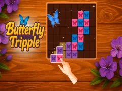 Mchezo Butterfly Triple online