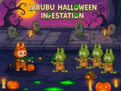 Mchezo Labubu Halloween Infestation online