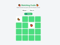 Mchezo Matching Fruits online