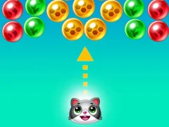 Mchezo Save the cats Bubble shooter online