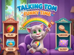 Mchezo Talking Tom Funny Time online
