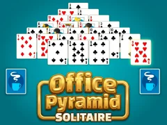 Mchezo Office Pyramid Solitaire online
