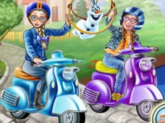 Mchezo Princess Scooter Ride online