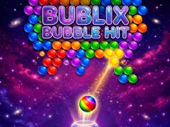 Mchezo Bublix: Bubble Hit online
