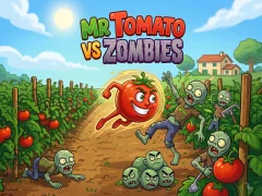 Mchezo Mr Tomato VS Zombies online