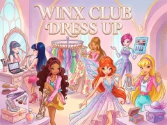 Mchezo Winx Club: Dress Up online