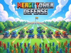 Mchezo Merge Tower Defense online