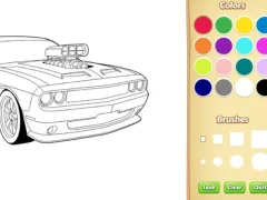 Mchezo Car Coloring Book online