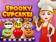 Mchezo Spooky Cupcakes online