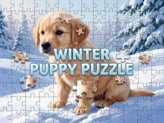 Mchezo Winter Pets Puzzle online