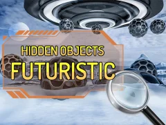 Mchezo Hidden Objects Futuristic online