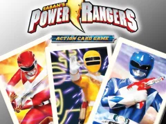 Mchezo Power Rangers Card Game online