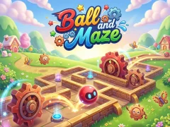 Mchezo Ball and Maze online