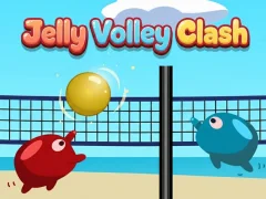 Mchezo Jelly Volley Clash online