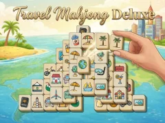 Mchezo Travel Mahjong Deluxe online
