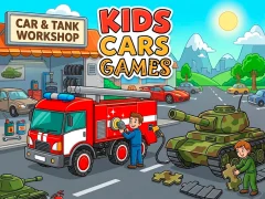 Mchezo Kids Cars Games online