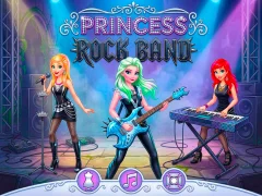 Mchezo Princess Rock Band online